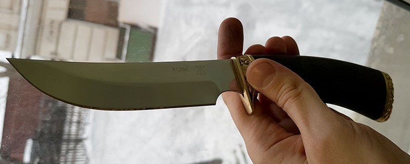 Ручная заточка ножа
